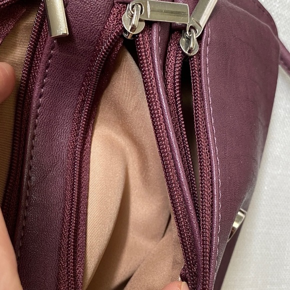 CO-LAB PURPLE Lola 3-in-1 Vegan Leather Small Crossbody Bag - Picture 9 of 14